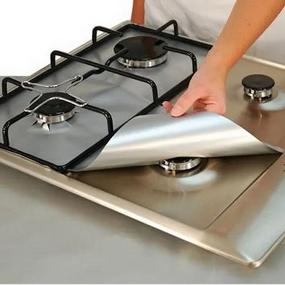 Aluminio Protector De Cocinas 29x30cms 12un. Eurofoil image number 1.0